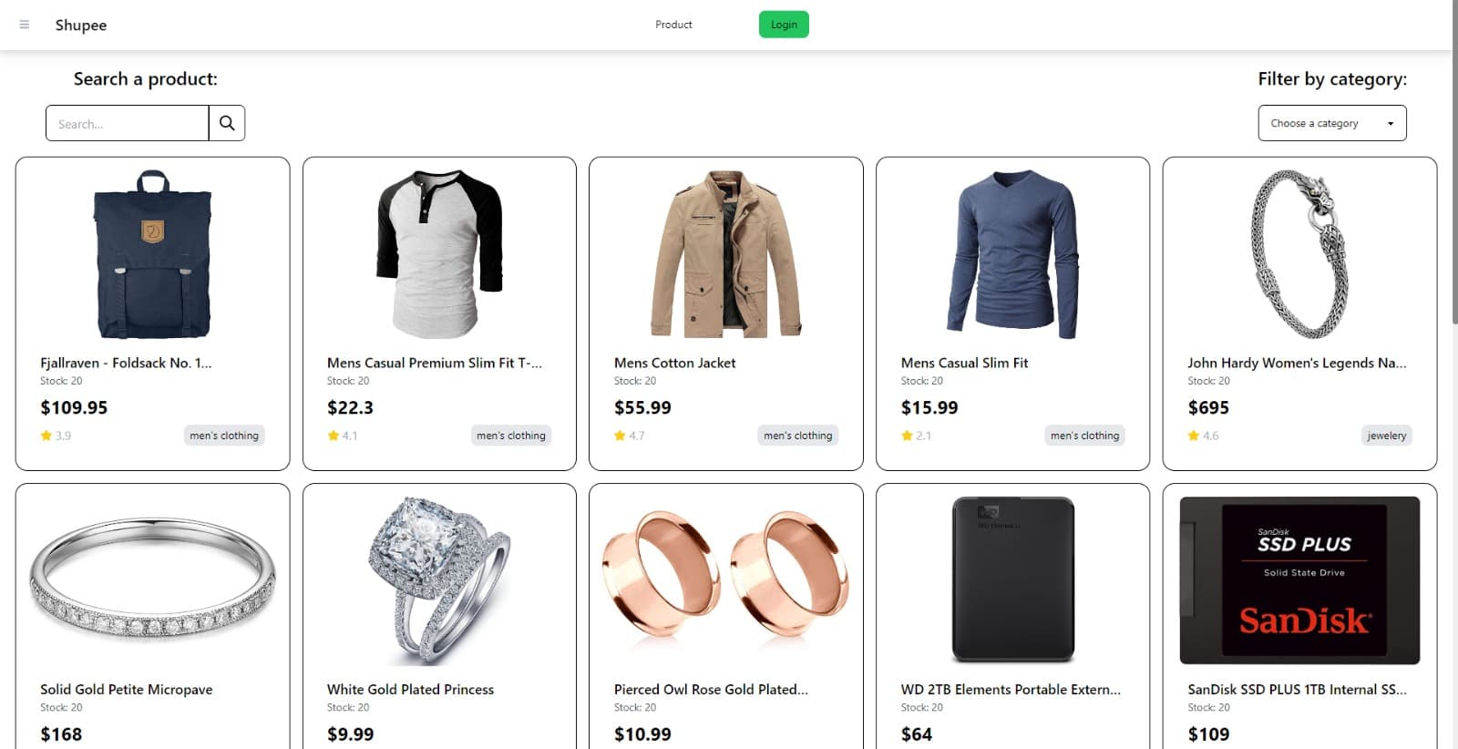 Simple E-commerce